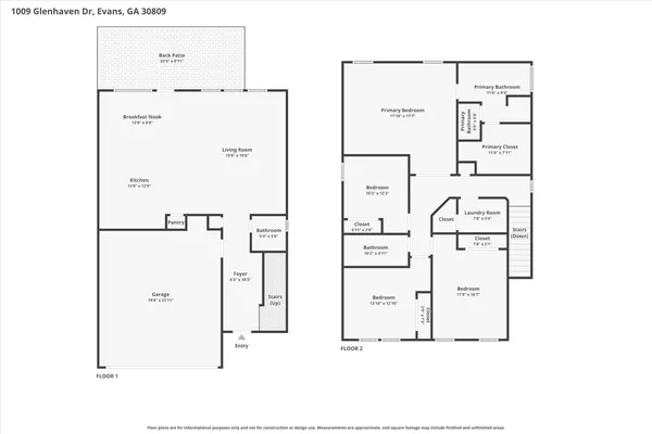 $349,900 | 1009 Glenhaven Drive, Evans, GA 30809