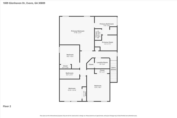 $349,900 | 1009 Glenhaven Drive, Evans, GA 30809