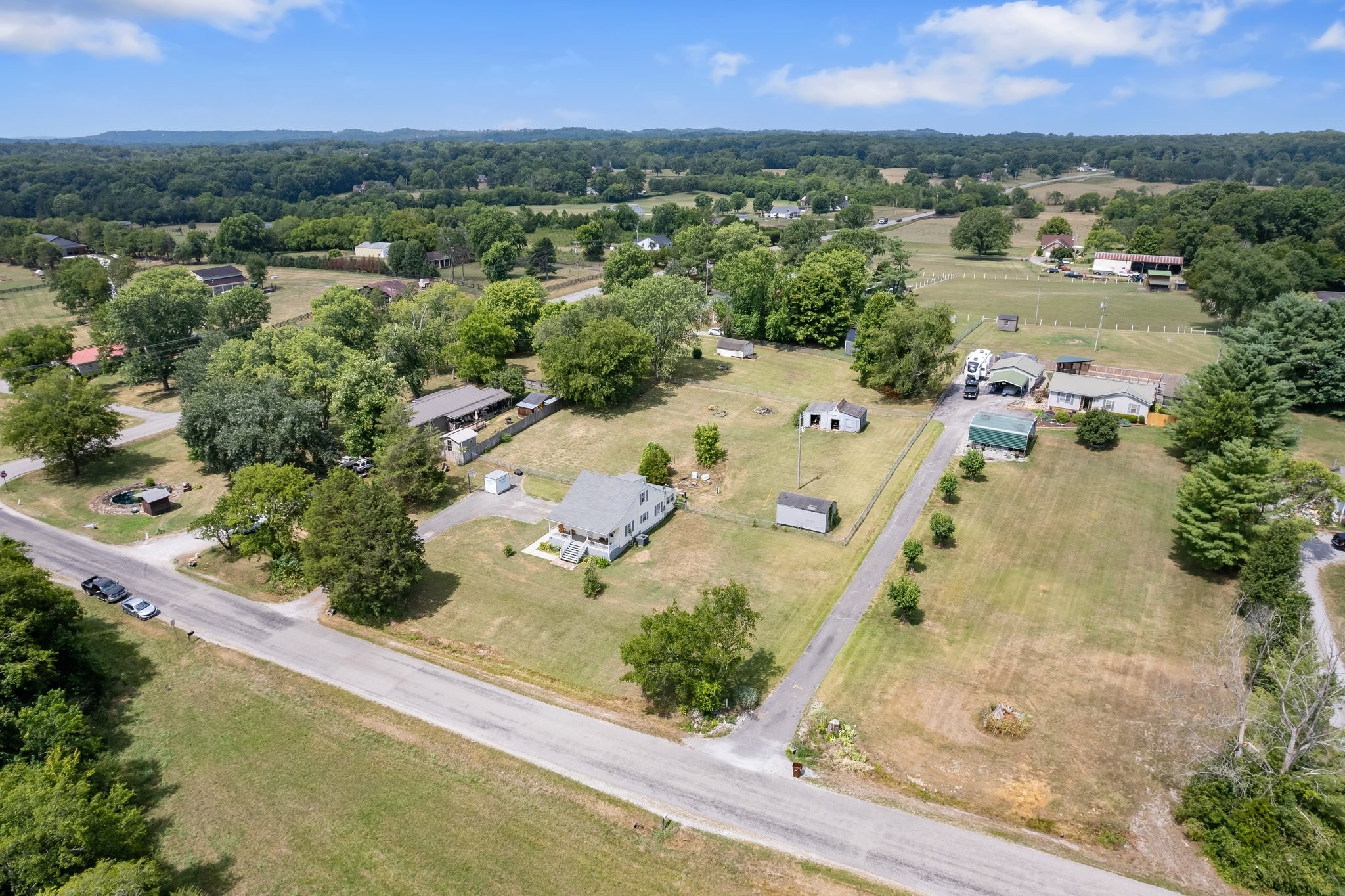 4711 Ollie Chunn Road Spring Hill, TN 37174 - Photo 59 of 64 an aerial view of a city