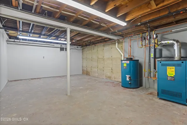 a view of a storage room