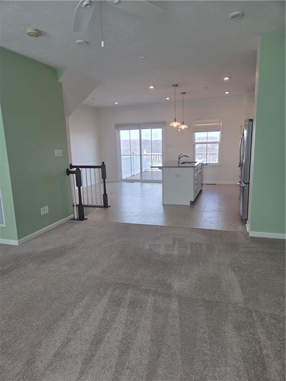 2016 Cade Drive Monaca, PA 15061 - Photo 10 of 32 Living room, looking into kitchen/dining area