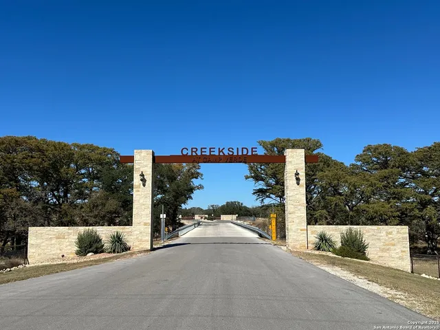 a view of a street with sunset view