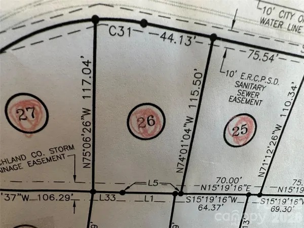 a view of a clock on a wall