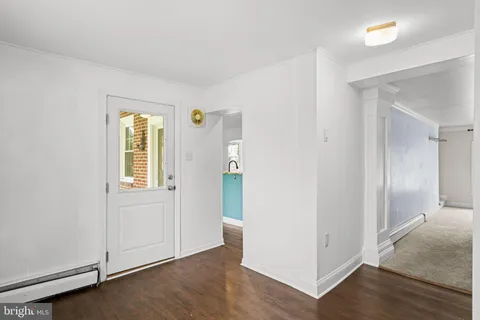 wooden floor in an empty room