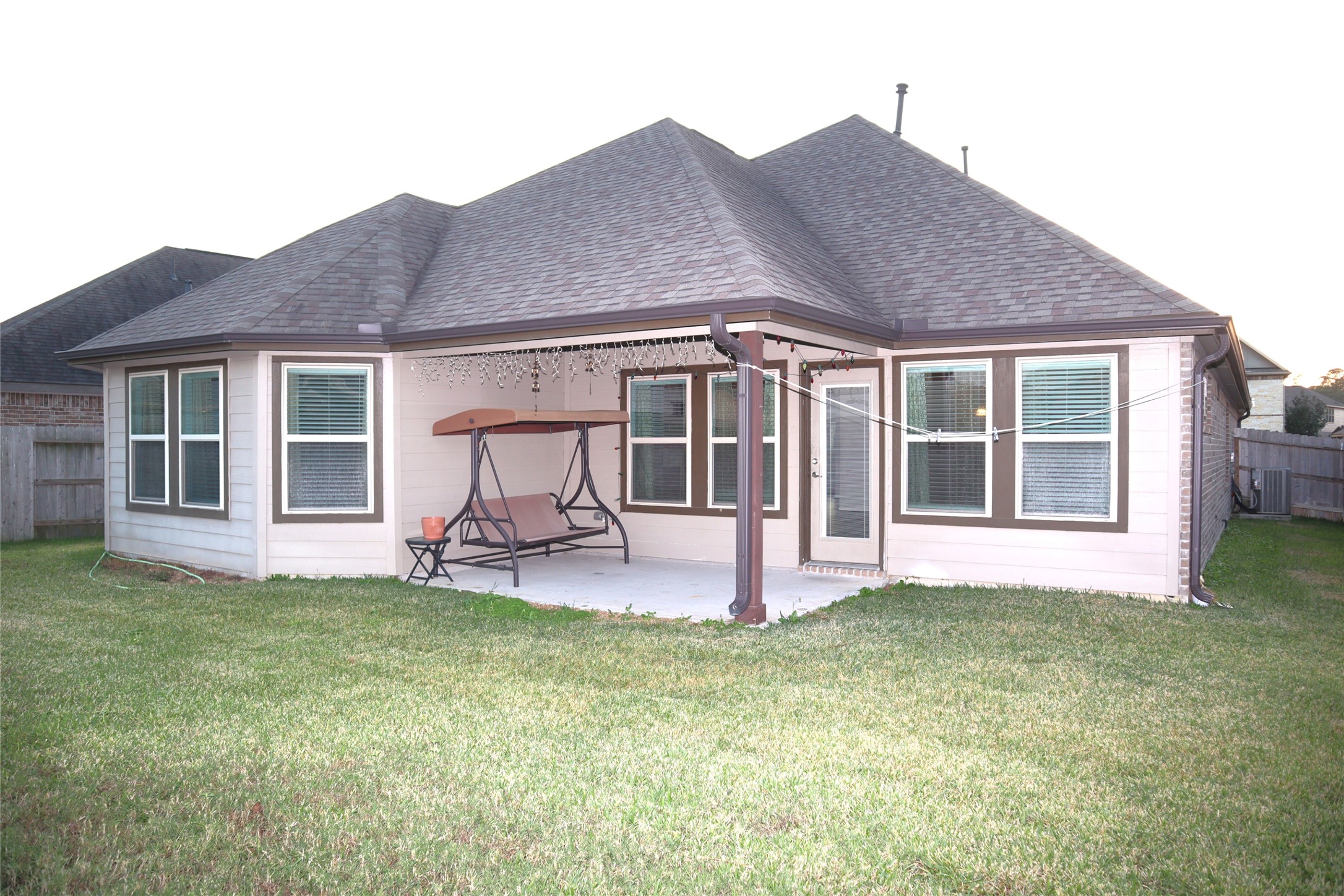4553 New Country Drive Spring, TX 77386 - Photo 28 of 36 a house view with a garden space