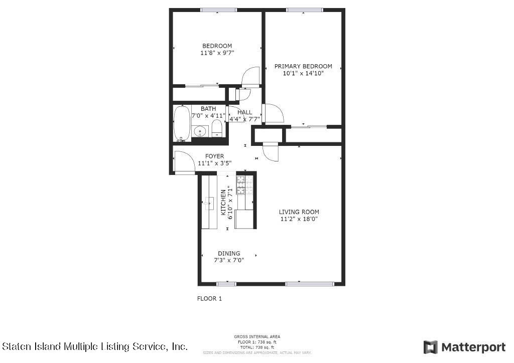 646-662 Port Richmond Avenue Staten Island, NY 10302 - Photo 17 of 19 2 Bedroom Apartment