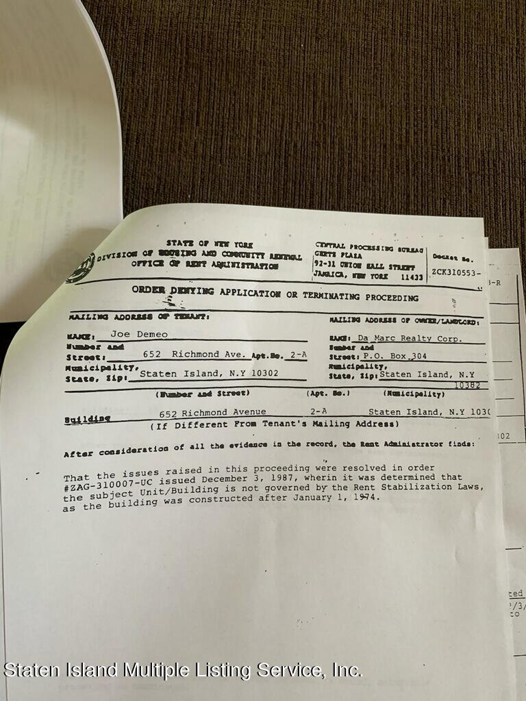 646-662 Port Richmond Avenue Staten Island, NY 10302 - Photo 19 of 19 not subject to rent stabilization laws