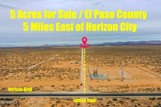 $19,000 | 310875 Hyde Park Avenue, Horizon City, TX 79928