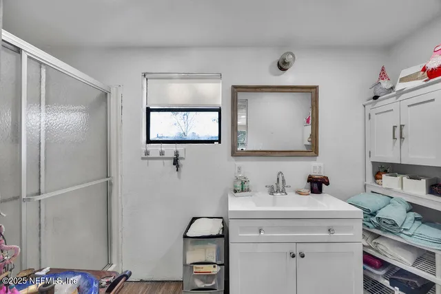 a view of a dining room kitchen and a window