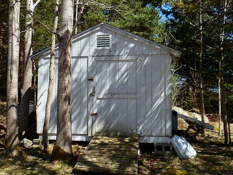 16 Bay View Cemetery Road Vinalhaven, ME 04863 - Photo 7 of 10 Storage. 10 x10 storage shed