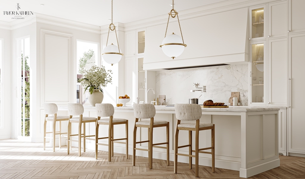 291 Beacon Street, Unit 1A Boston, MA 02116 - Photo 2 of 6 a view of a dining room with furniture and a chandelier