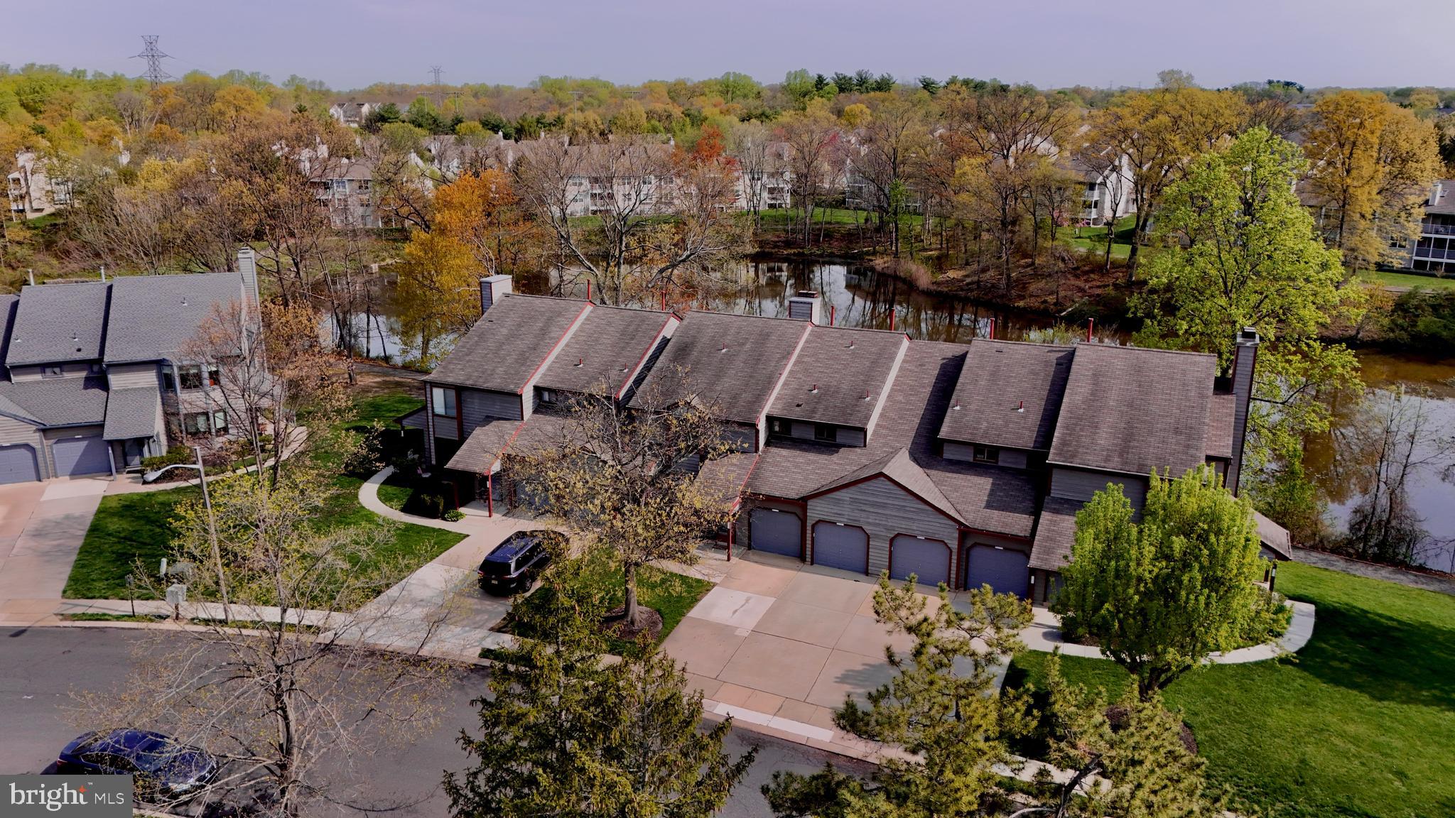 3303A Chadbury Road Mount Laurel, NJ 08054 - Photo 32 of 35 an aerial view of a house with a garden