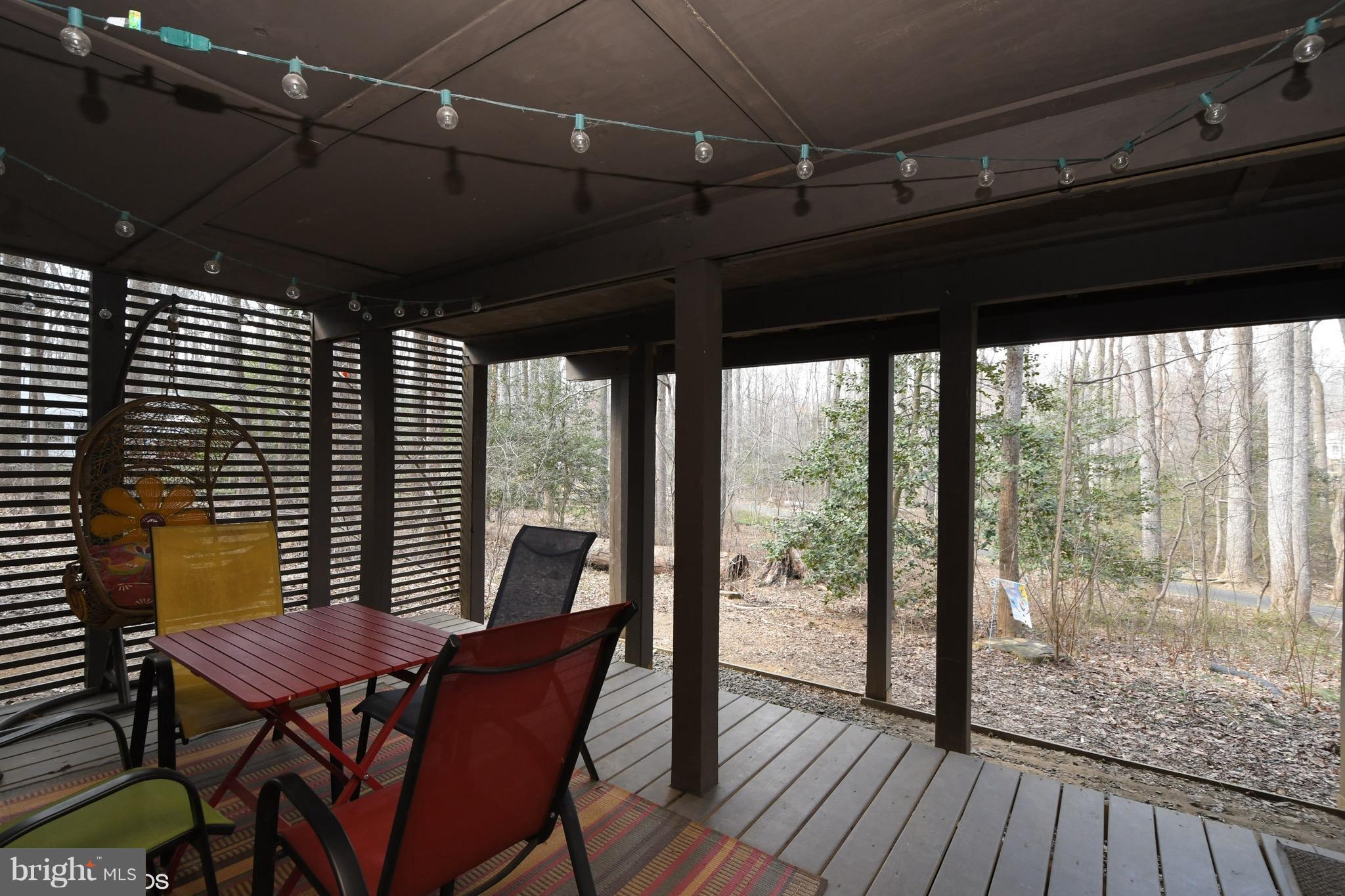 11506 Drop Forge Lane Reston, VA 20191 - Photo 27 of 29 Lower Level Deck with rain protecting awning