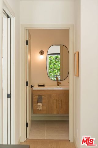 a view of livingroom with washer and dryer