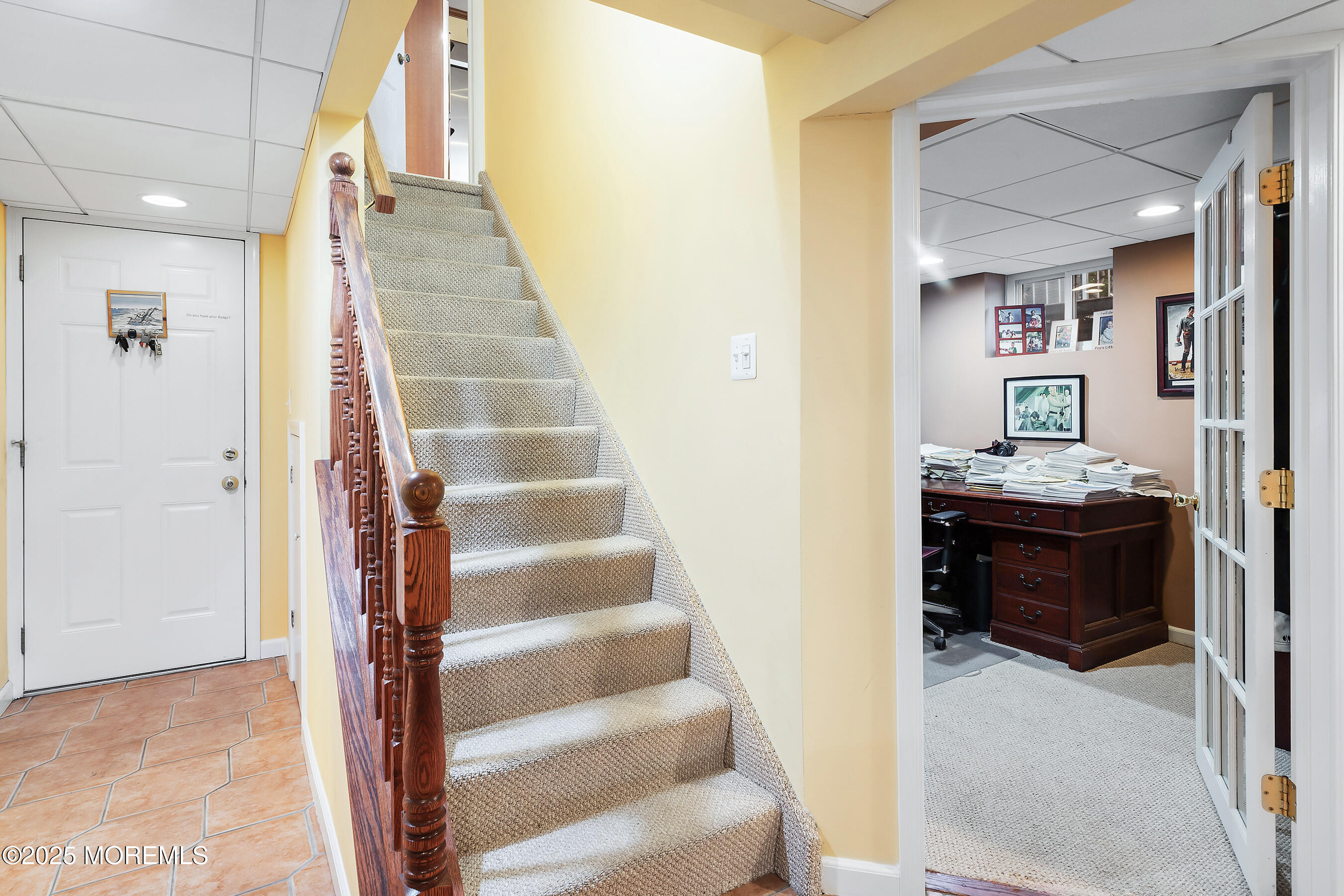 648 Valley Road Brielle, NJ 08730 - Photo 32 of 50 36-Basement Stairs to Office
