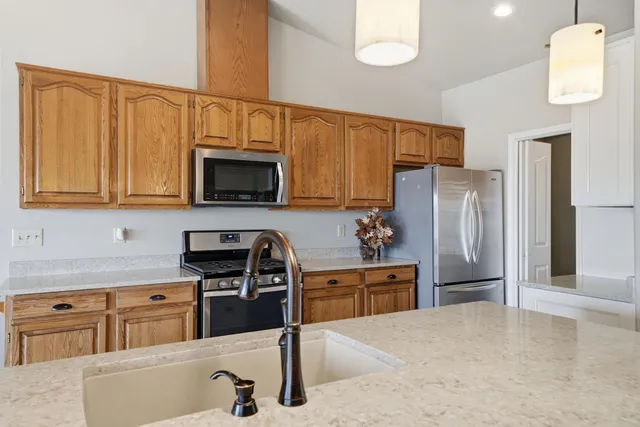 a bathroom with a bathtub and a sink