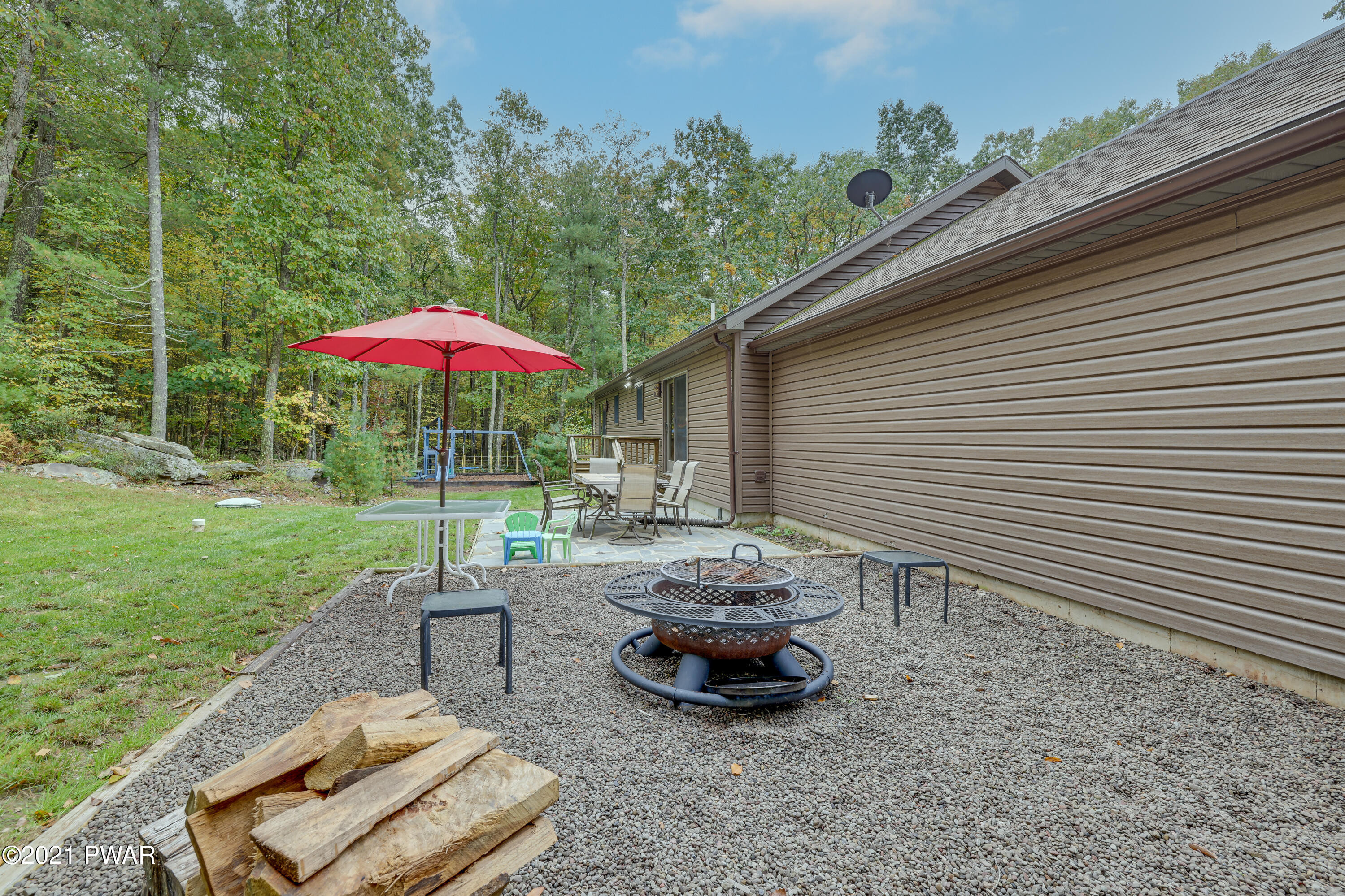 154 Creek Road Hawley, PA 18428 - Photo 29 of 34 backyard.2