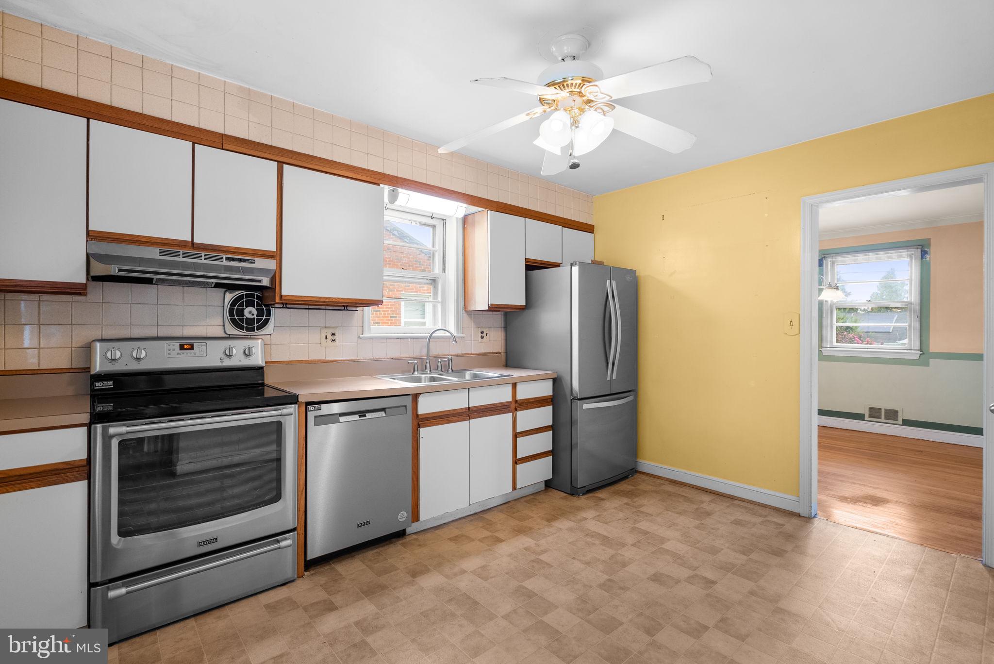 4502 Hargrove Road Temple Hills, MD 20748 - Photo 9 of 31 Kitchen w/ stainless steel appliances