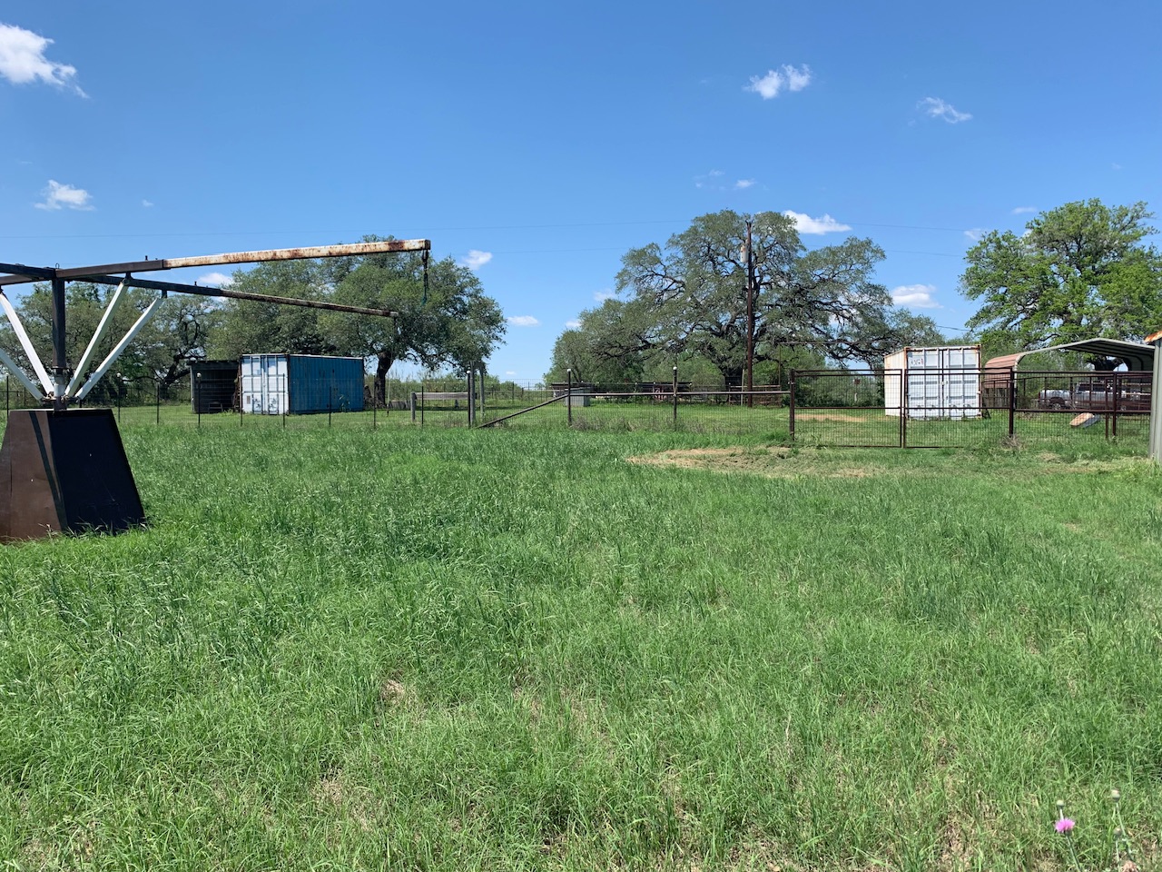 133 Clearfork Road Lockhart, TX 78644 - Photo 18 of 19 a view of a big yard next to a house
