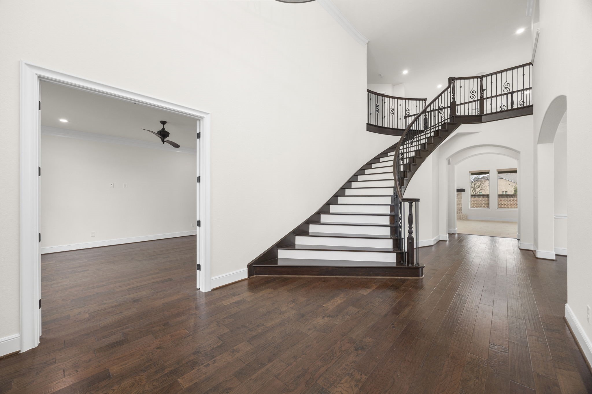 8551 Tombron Grove Road Magnolia, TX 77354 - Photo 10 of 49 Designed to feel open and inviting, the entry offers seamless sightlines into the main living spaces while maintaining a sense of formality.
