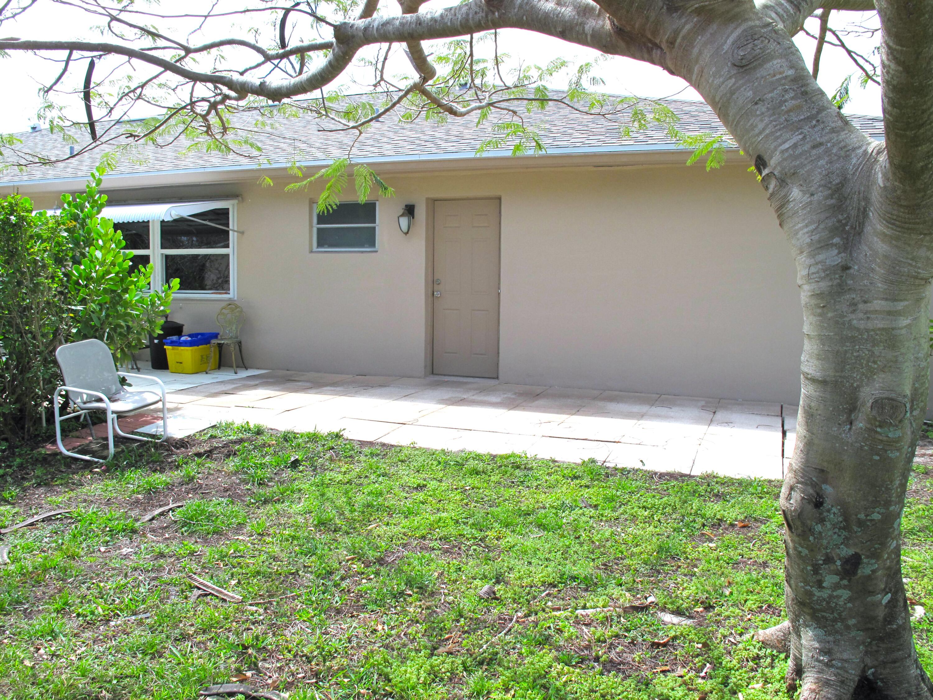 1295 High Point Place North, Unit A Delray Beach, FL 33445 - Photo 21 of 42 Back Yard Patio (2)