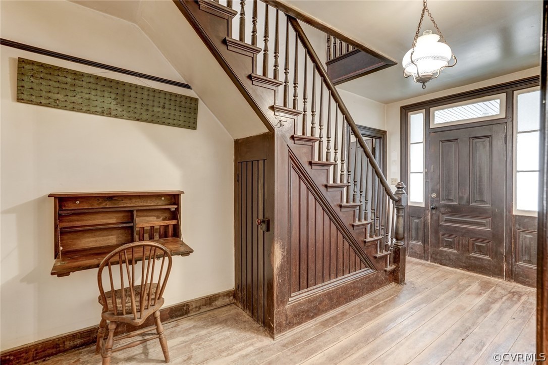 4625 Walton Road Louisa, VA 23093 - Photo 27 of 50 a view of entryway with wooden floor