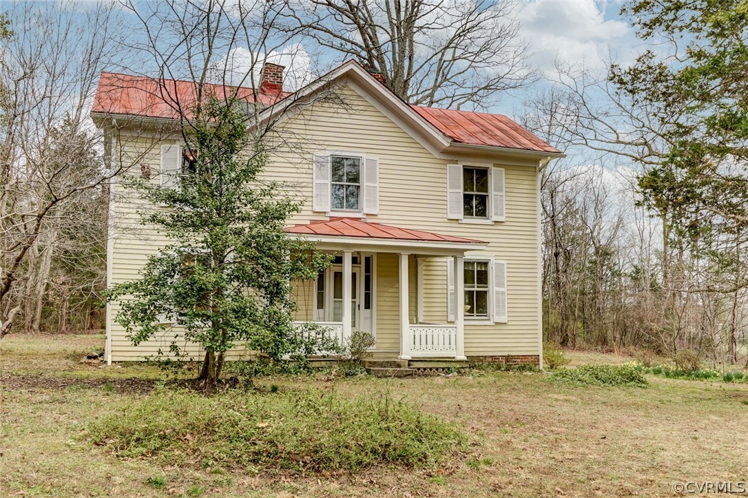 4625 Walton Road Louisa, VA 23093 - Photo 3 of 50 front view of a house with a yard