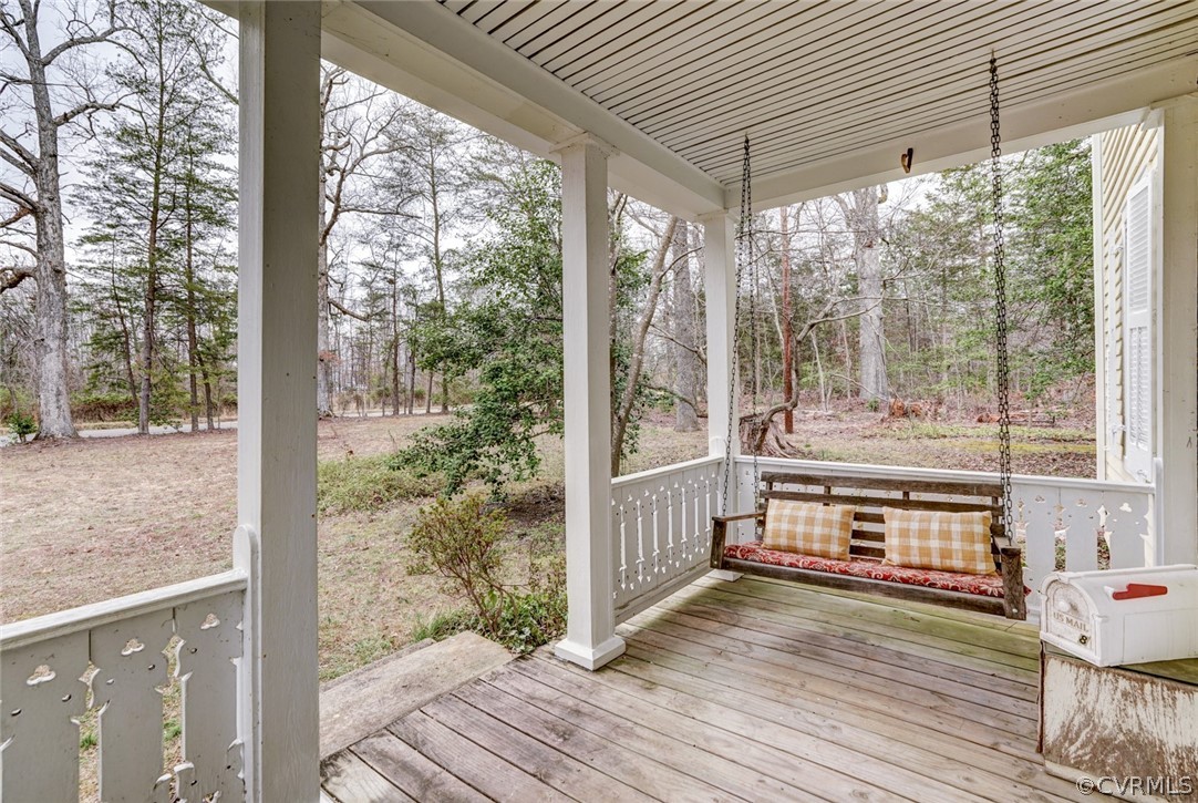 4625 Walton Road Louisa, VA 23093 - Photo 9 of 50 a view of a room with wooden floor and outdoor space