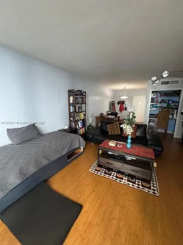 a room with pool table