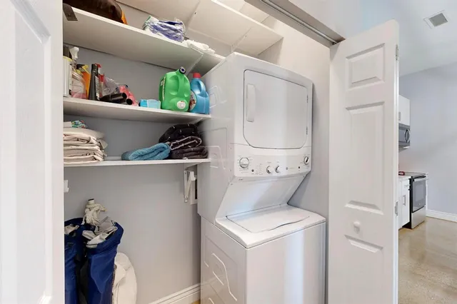 a view of empty room