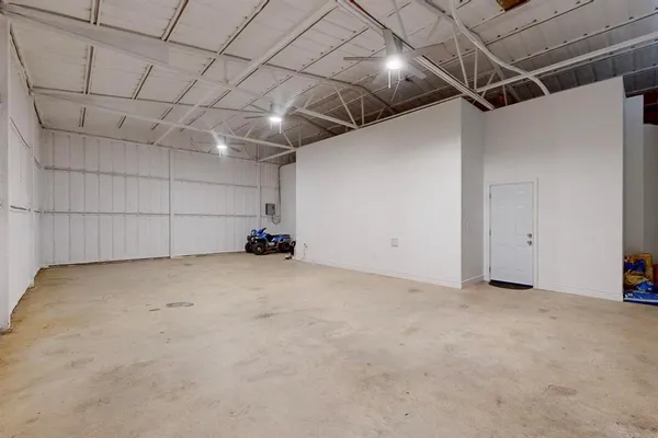 a view of a trees with a yard