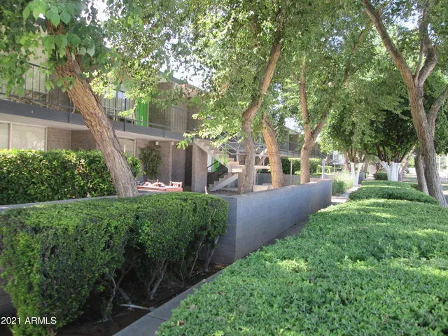 a view of yard with green space