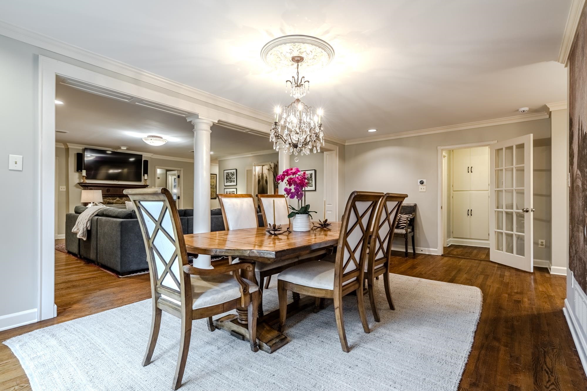 273 Ridgefield Road Memphis, TN 38111 - Photo 5 of 40 a view of a dining room with furniture and wooden floor