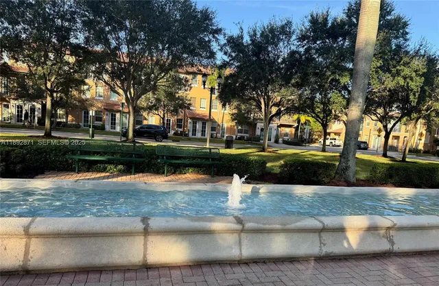 a view of a lake with houses