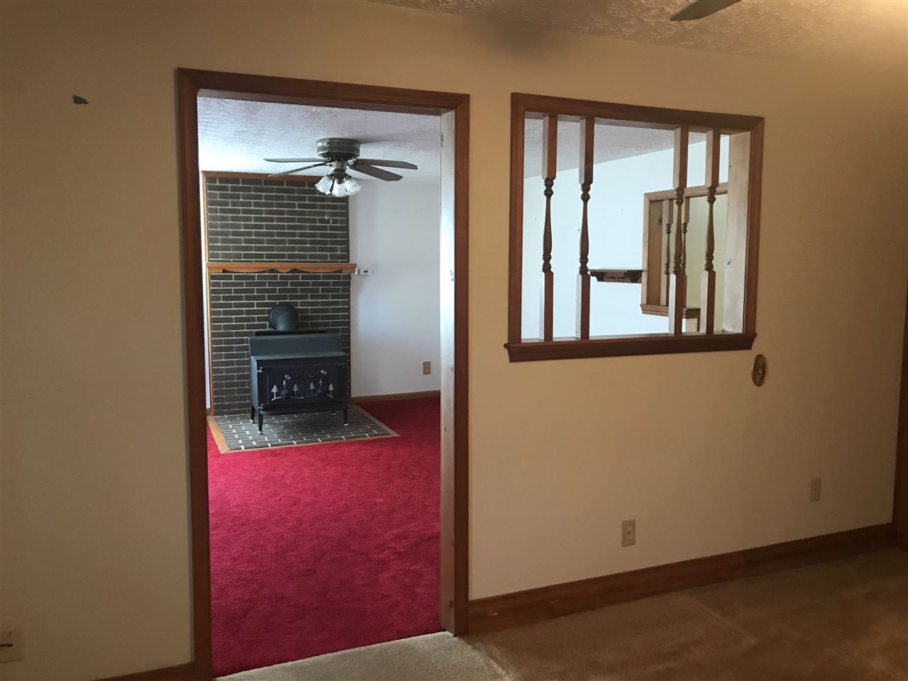 1351 Mt Torrey Road Lyndhurst, VA 22952 - Photo 9 of 28 an empty room with windows cabinet and front door