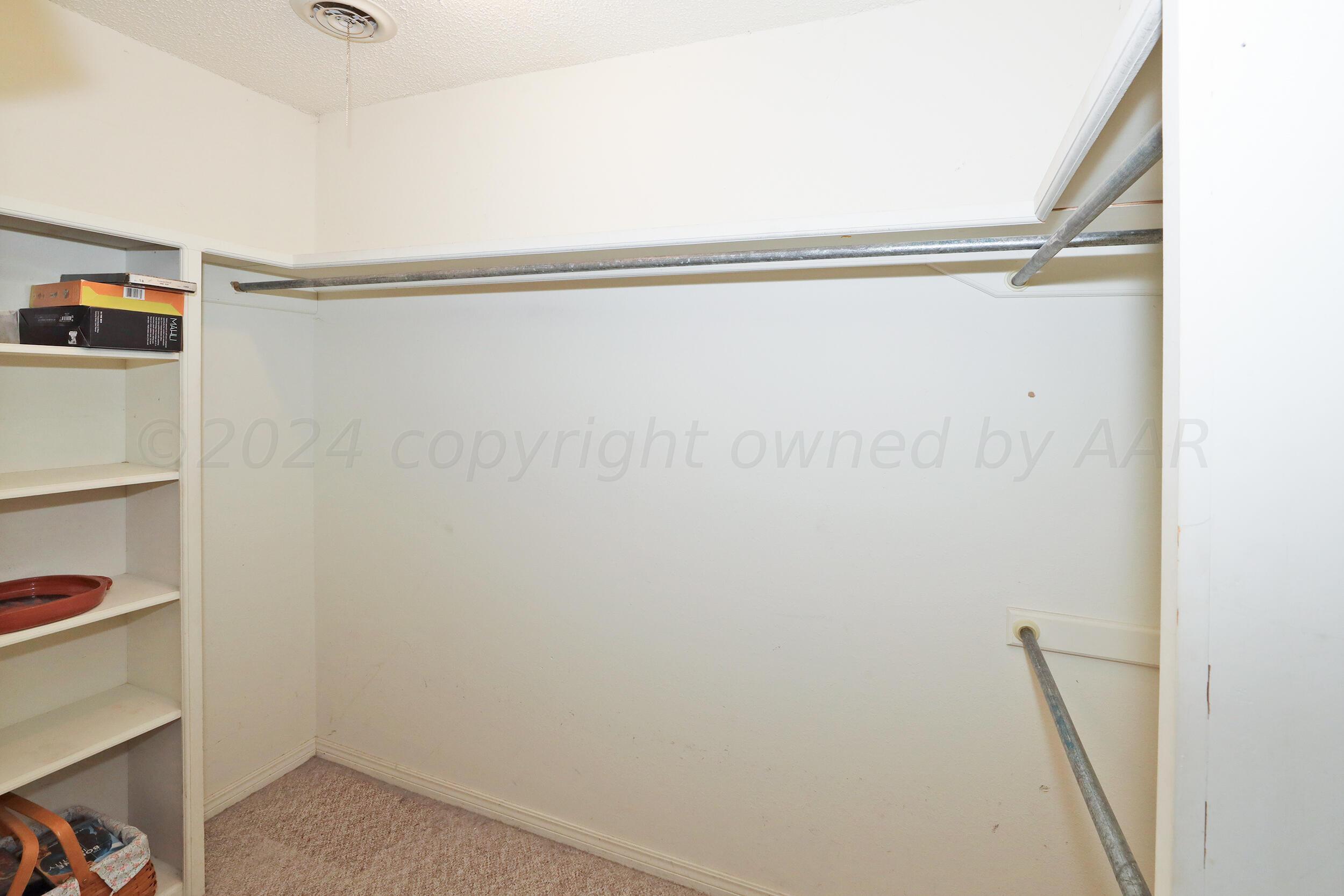 6126 Belpree Road Amarillo, TX 79106 - Photo 21 of 30 Master Closet