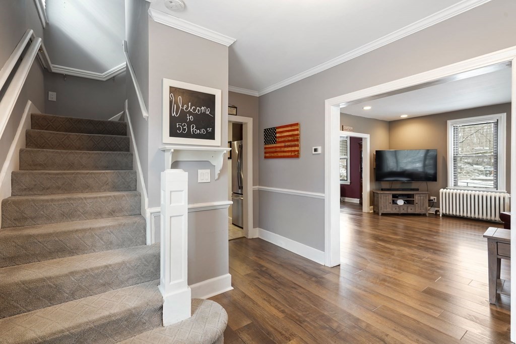 53 Pond Street Canton, MA 02021 - Photo 3 of 31 a view of a living room