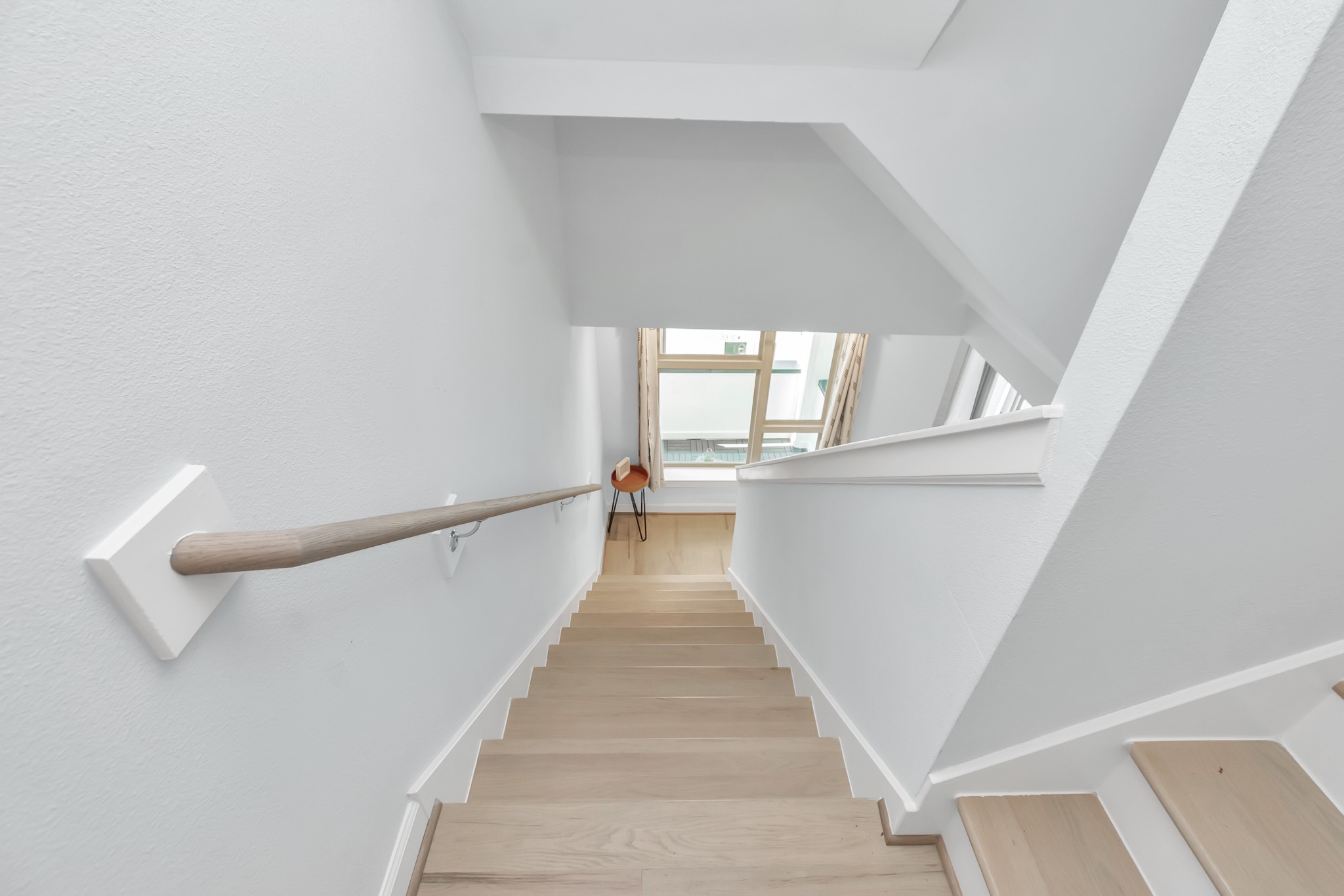 3310 Pease Street, Unit B Houston, TX 77003 - Photo 29 of 50 a view of entryway and hall with wooden floor