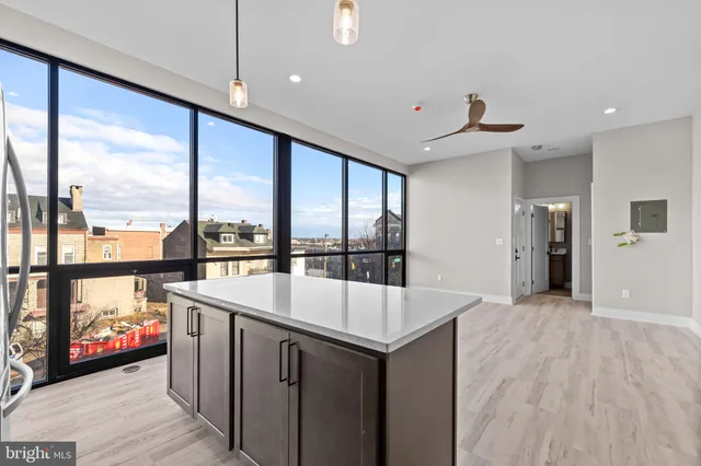 a very nice looking room with a large window