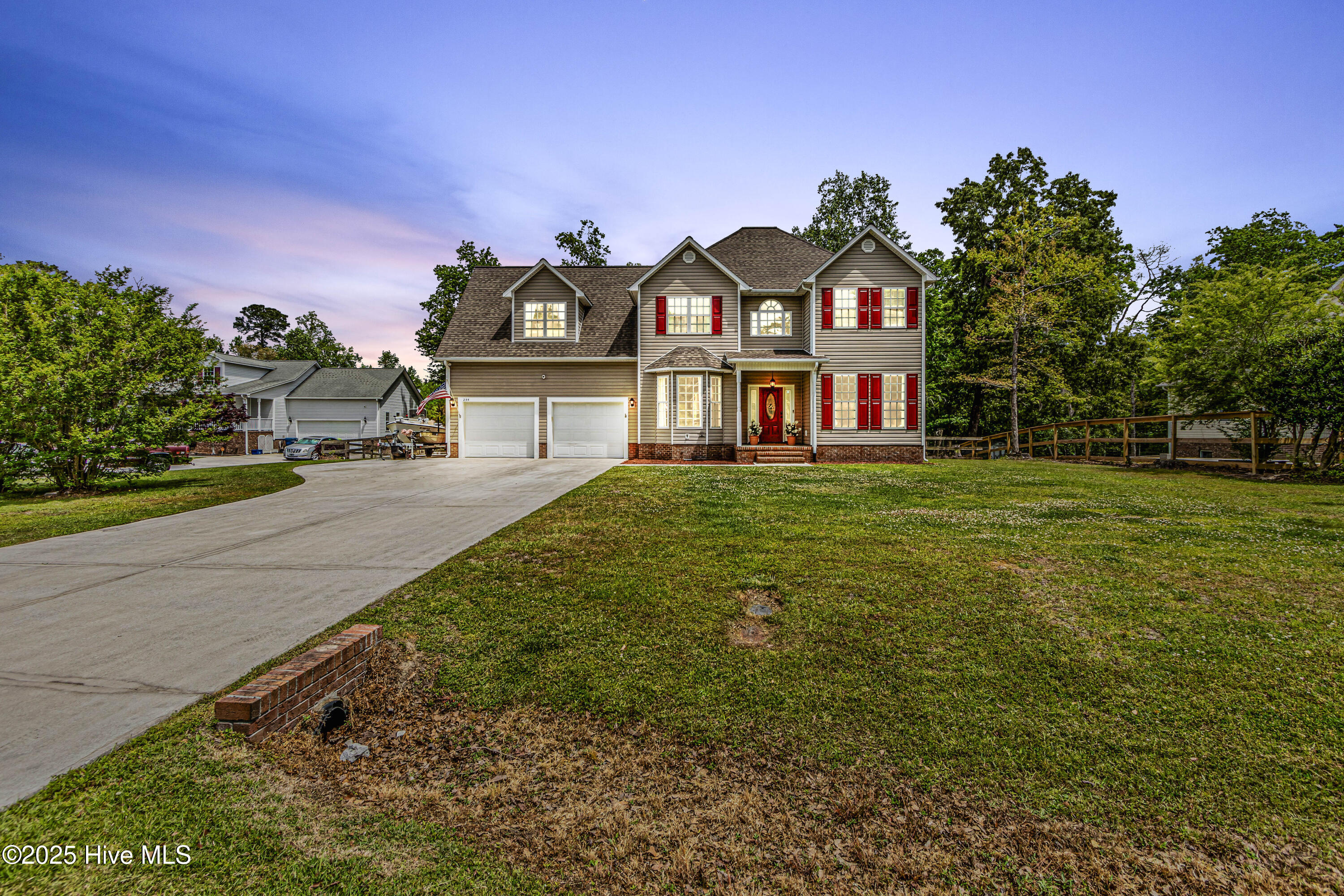 235 Riverbend Road Jacksonville, NC 28540 - Photo 2 of 75 Twilight photo
