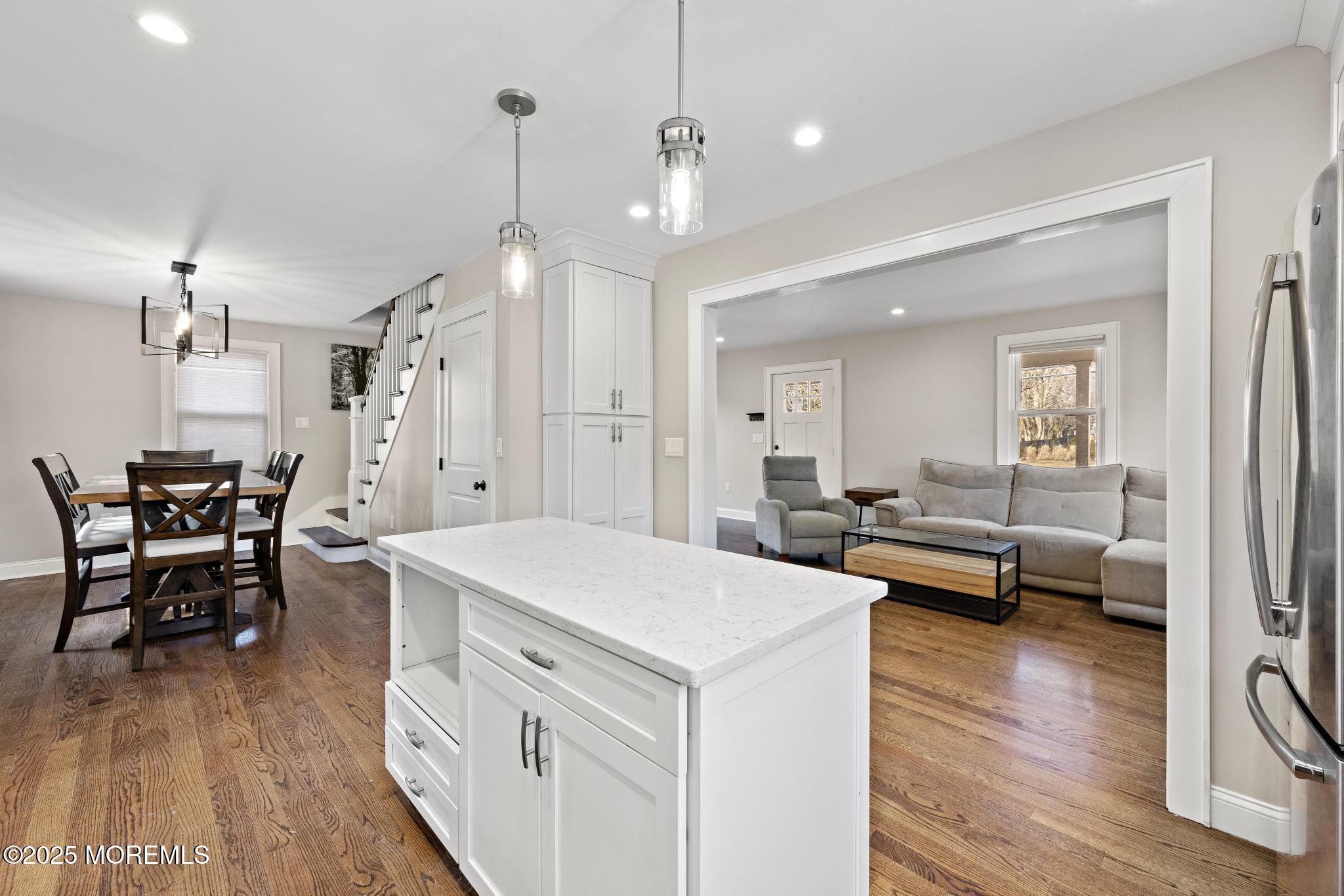 218 Cooper Road Red Bank, NJ 07701 - Photo 16 of 43 a living room with furniture and wooden floor