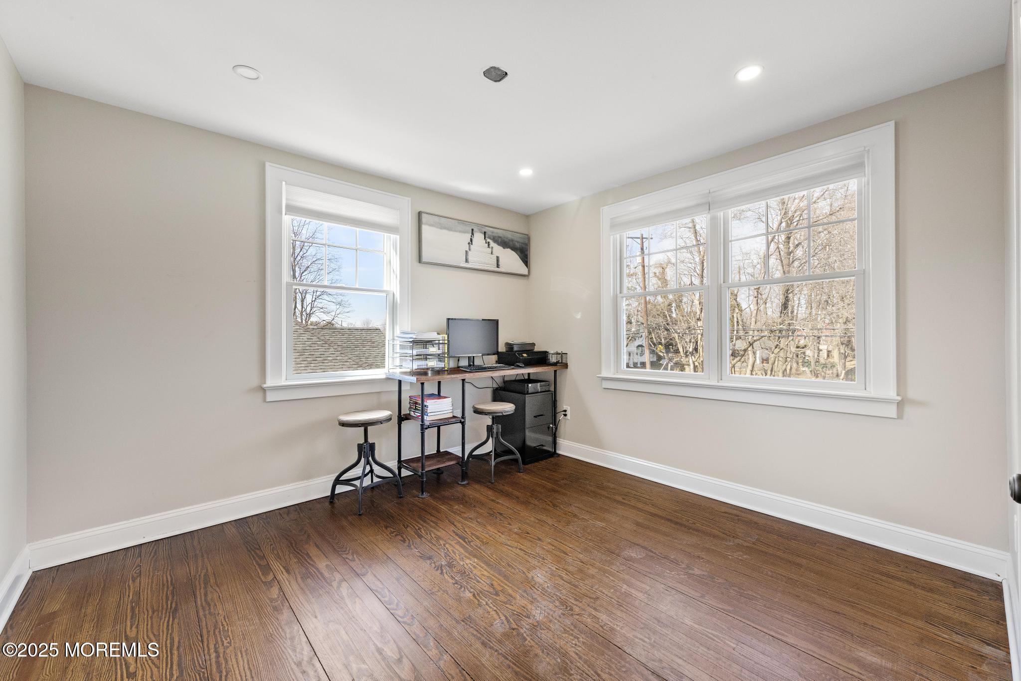 218 Cooper Road Red Bank, NJ 07701 - Photo 27 of 43 a view of a workspace with furniture and a window