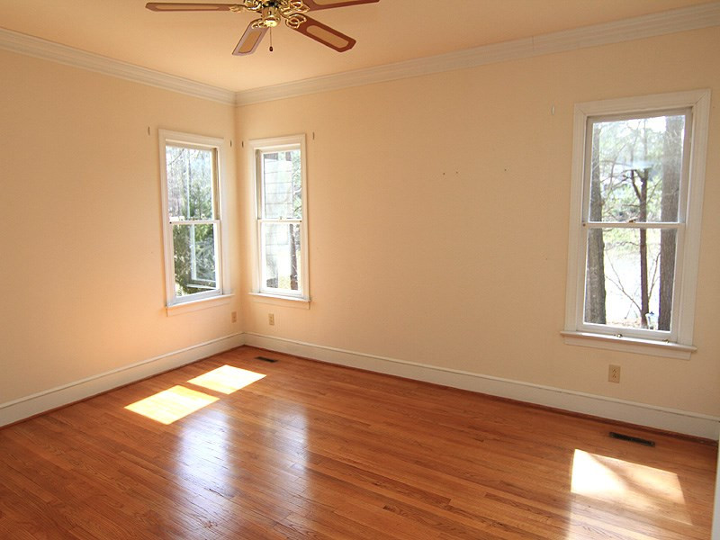 4013 Swarthmore Road Durham, NC 27707 - Photo 8 of 17 Large, light filled room that could be used as an additional bedroom or office. Full bath across the hallway. Large closet. Downstairs Bedroom/Office