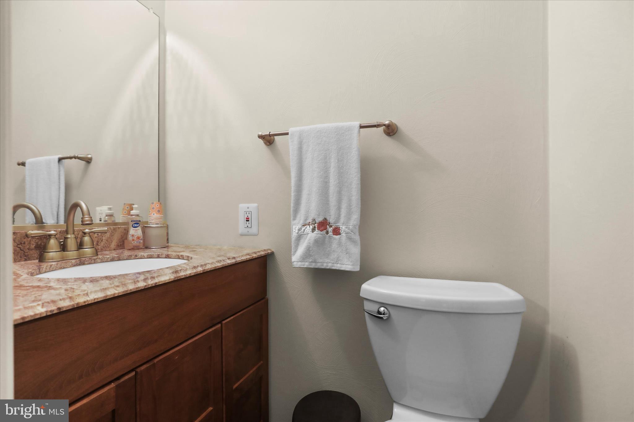 88 Sunset Drive Hanover, PA 17331 - Photo 22 of 51 a bathroom with a granite countertop sink and a mirror