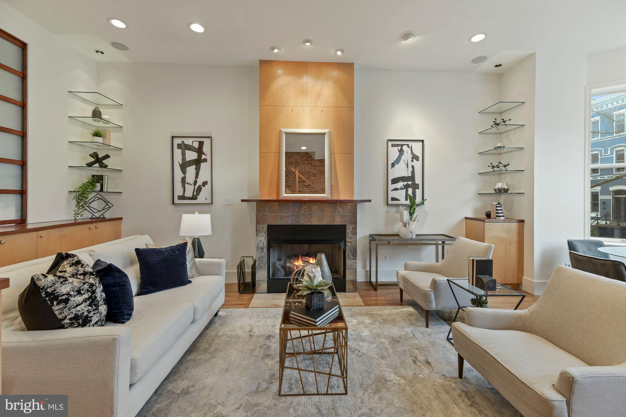 1313 Riggs Street Northwest Washington, DC 20009 - Photo 1 of 35 Main Level Living Room