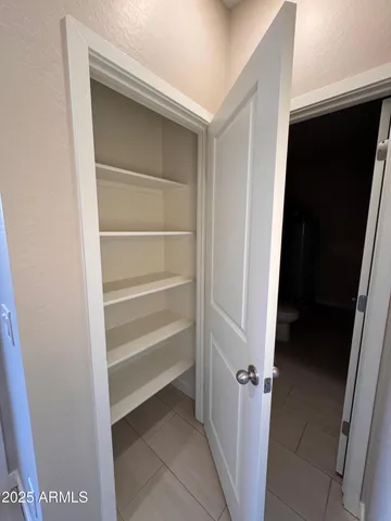 a view of walk in closet