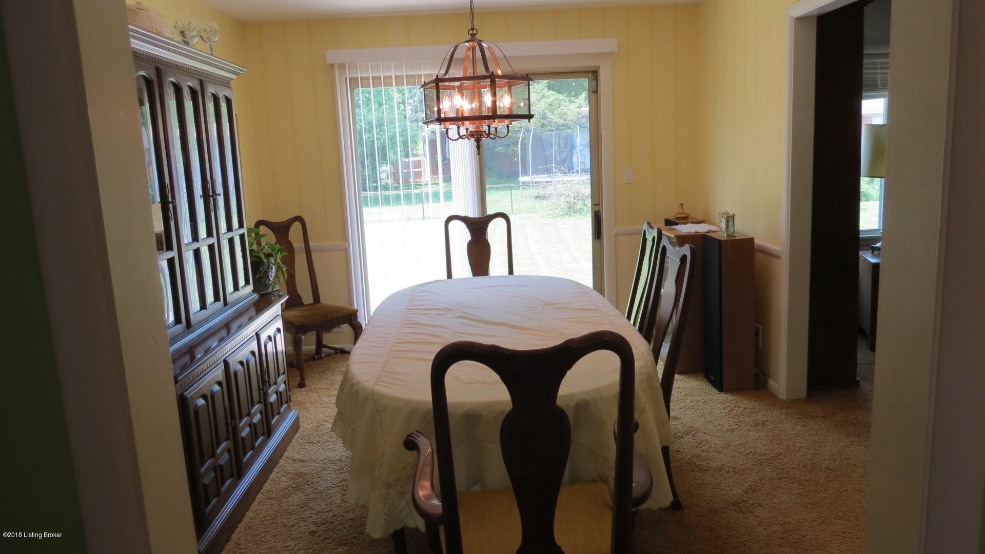 3521 Hughes Road Louisville, KY 40207 - Photo 9 of 31 Dining Room with Patio Doors