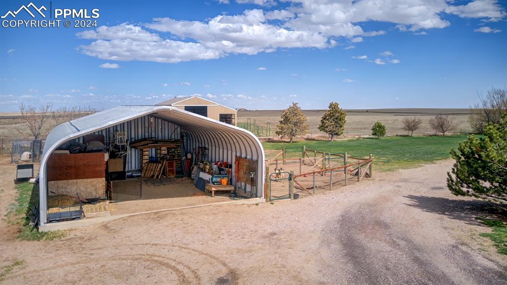 747 Harding Road Rush, CO 80833 - Photo 43 of 50 a view of a terrace with sitting area