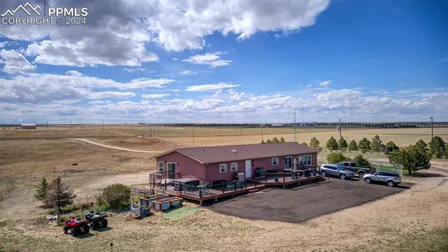 a view of a lake with a mountain in the background