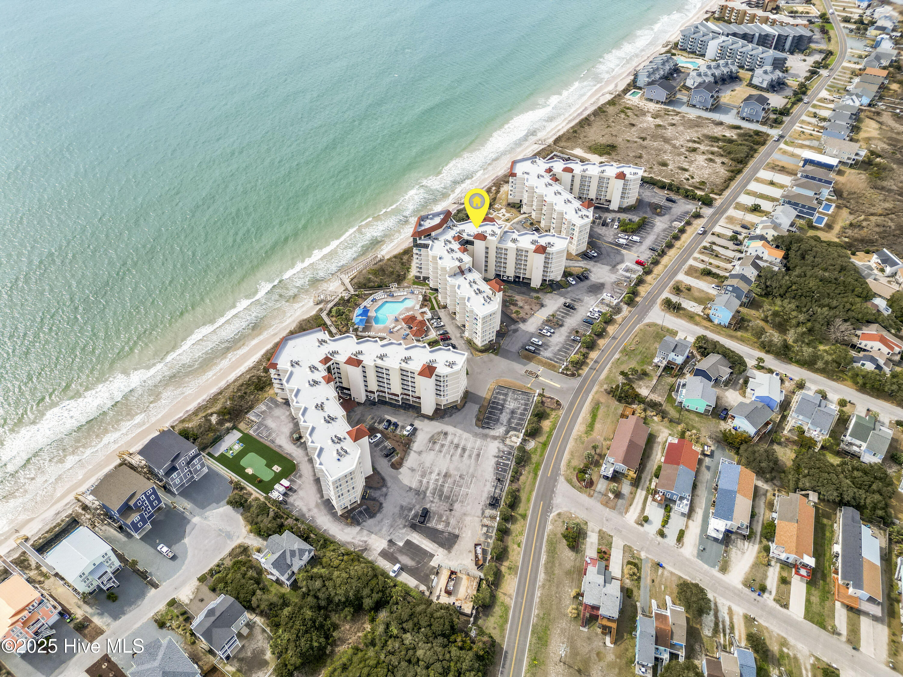 2000 New River Inlet Road, Unit 2304 North Topsail Beach, NC 28460 - Photo 31 of 40 Drone Aerial